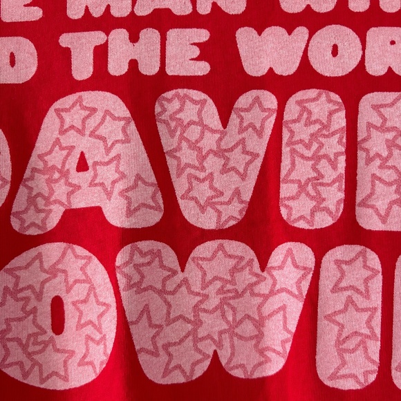 Recyled Karma David Bowie T-Shirt (NWT) - Picture 9 of 12